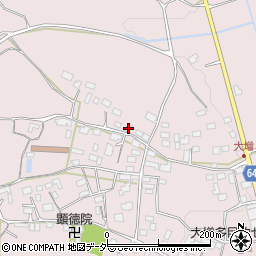 茨城県石岡市大増1864周辺の地図