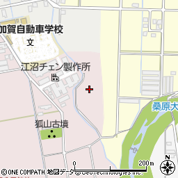 石川県加賀市二子塚町（ル）周辺の地図