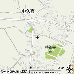 栃木県小山市中久喜451周辺の地図