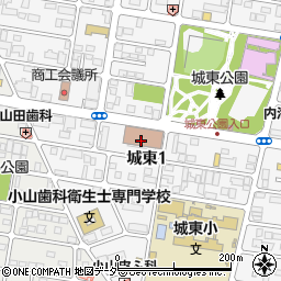 ゆうちょ銀行小山店周辺の地図