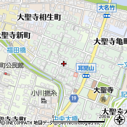 石川県加賀市大聖寺耳聞山町63-15周辺の地図