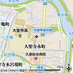 石川県加賀市大聖寺永町ロ周辺の地図
