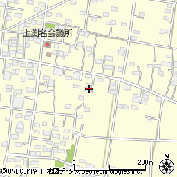 群馬県伊勢崎市境上渕名1192周辺の地図