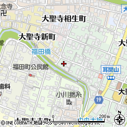 石川県加賀市大聖寺耳聞山町77周辺の地図