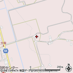 茨城県石岡市大増1957-1周辺の地図