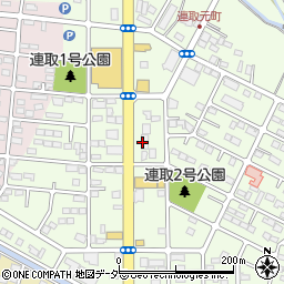 クリーニング・ホシノ　連取店周辺の地図