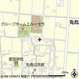 栃木県佐野市免鳥町789周辺の地図