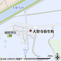 石川県加賀市大聖寺荻生町34周辺の地図