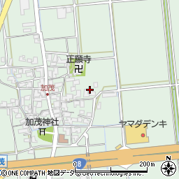 石川県加賀市加茂町周辺の地図