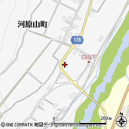 石川県白山市河原山町ニ6周辺の地図