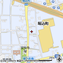 栃木県足利市堀込町2109-2周辺の地図