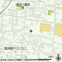 栃木県佐野市浅沼町258周辺の地図