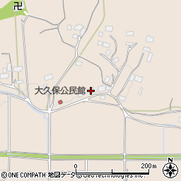 茨城県笠間市上郷1164周辺の地図