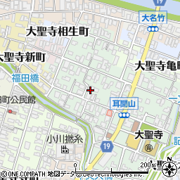 石川県加賀市大聖寺耳聞山町63周辺の地図