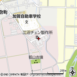 石川県加賀市二子塚町ヌ周辺の地図