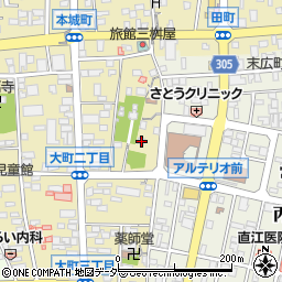 茨城県筑西市甲40-2周辺の地図