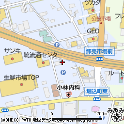 栃木県足利市堀込町177-3周辺の地図