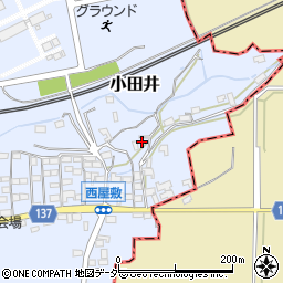 長野県佐久市小田井423周辺の地図
