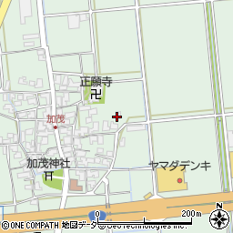 石川県加賀市加茂町ト周辺の地図
