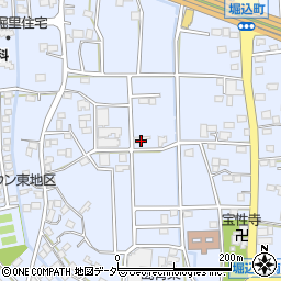 栃木県足利市堀込町1709周辺の地図