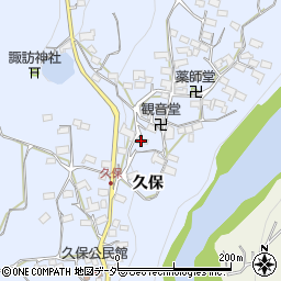 長野県小諸市山浦久保周辺の地図