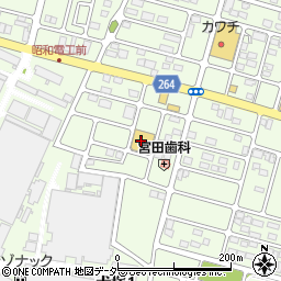 トライウェル小山犬塚店周辺の地図