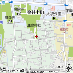 赤坂町公民館周辺の地図