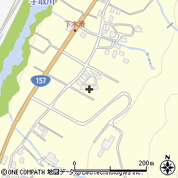 石川県白山市木滑石53周辺の地図
