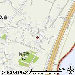 栃木県小山市中久喜445周辺の地図