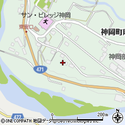 岐阜県飛騨市神岡町麻生野226周辺の地図