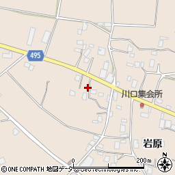 長野県安曇野市堀金烏川岩原1590周辺の地図
