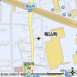 栃木県足利市堀込町2108-1周辺の地図