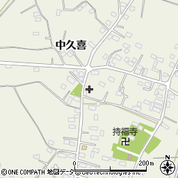 栃木県小山市中久喜439-1周辺の地図