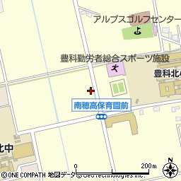 長野県安曇野市豊科南穂高2905周辺の地図