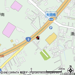 ＥＮＥＯＳオブリステーション茨城東ＳＳ周辺の地図