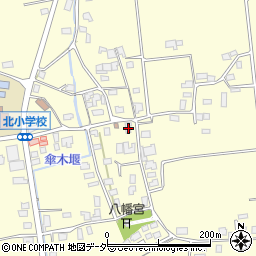 長野県安曇野市豊科南穂高2741周辺の地図
