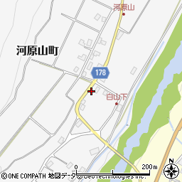 石川県白山市河原山町ニ2周辺の地図