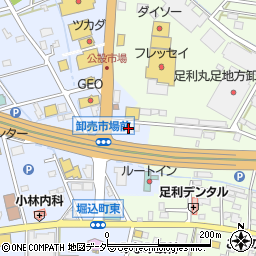 栃木県足利市堀込町2469-1周辺の地図