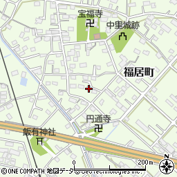 栃木県足利市福居町1402-11周辺の地図