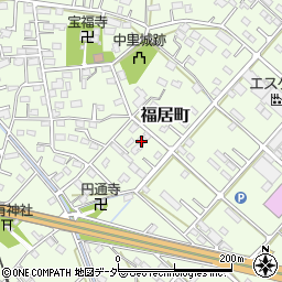 栃木県足利市福居町1659周辺の地図