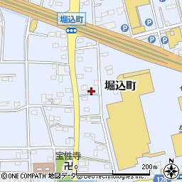 栃木県足利市堀込町2107周辺の地図