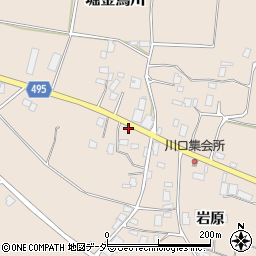 長野県安曇野市堀金烏川岩原1591周辺の地図