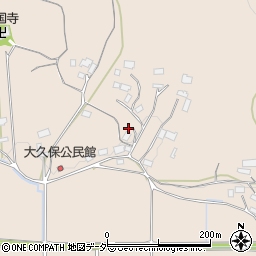 茨城県笠間市上郷1161周辺の地図