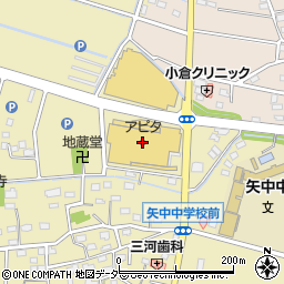 セリアアピタ高崎店周辺の地図