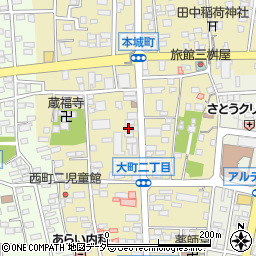 茨城県筑西市甲104周辺の地図