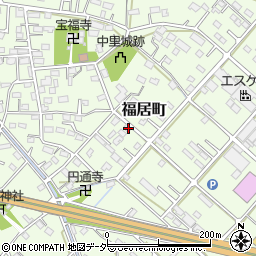 栃木県足利市福居町1659-1周辺の地図
