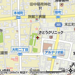 茨城県筑西市甲3周辺の地図