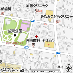 赤ちゃん筆センター　栃木支社周辺の地図