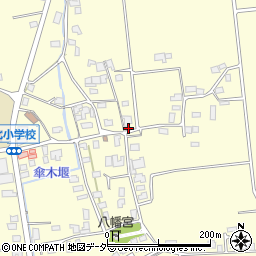 長野県安曇野市豊科南穂高2501周辺の地図