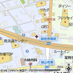 栃木県足利市堀込町111-1周辺の地図